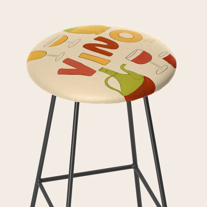 Vino Italian Wine Stool Gallery Image 2