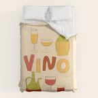 Vino Italian Wine Duvet Cover Gallery Image 6