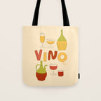 Vino Italian Wine Tote Bag Gallery Image 1