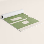 Modern Abstract Shapes 103 Yoga Mat Gallery Image 2