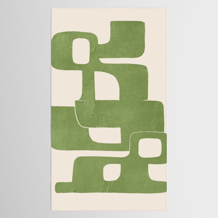Modern Abstract Shapes 103 Tablecloth Gallery Image 2