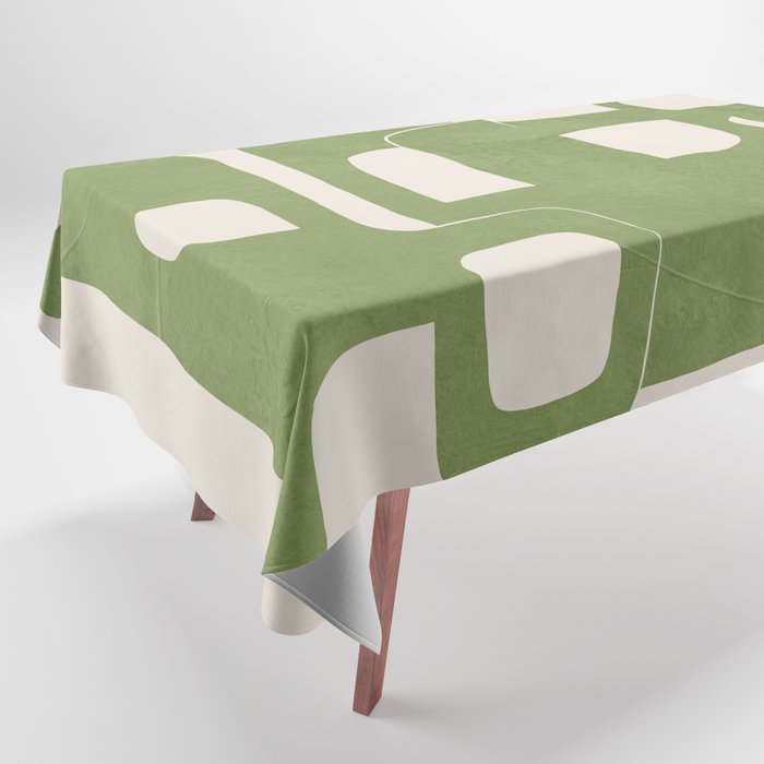Modern Abstract Shapes 103 Tablecloth Gallery Image 1