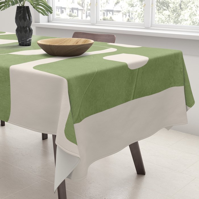 Modern Abstract Shapes 103 Tablecloth Gallery Image 3