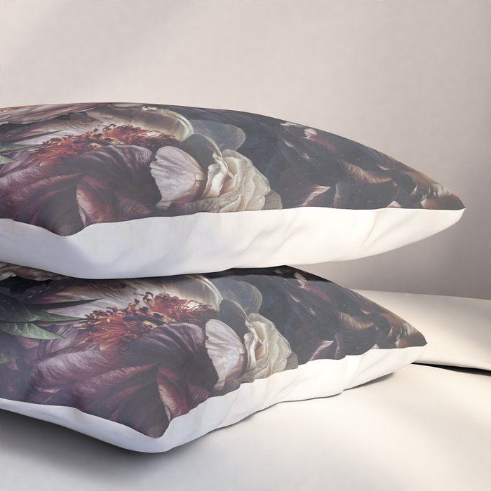 Midnight Peonies  Pillow Sham Gallery Image 3
