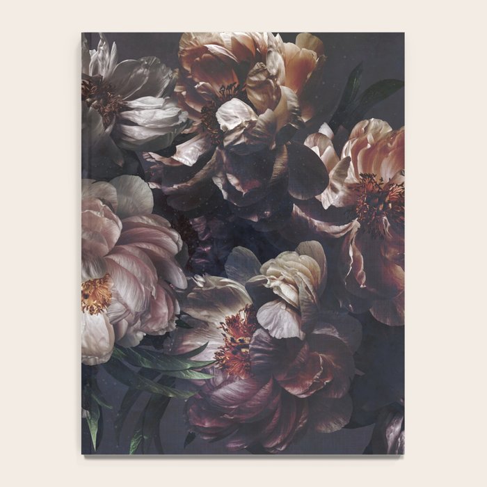 Midnight Peonies  Notebook Gallery Image 4
