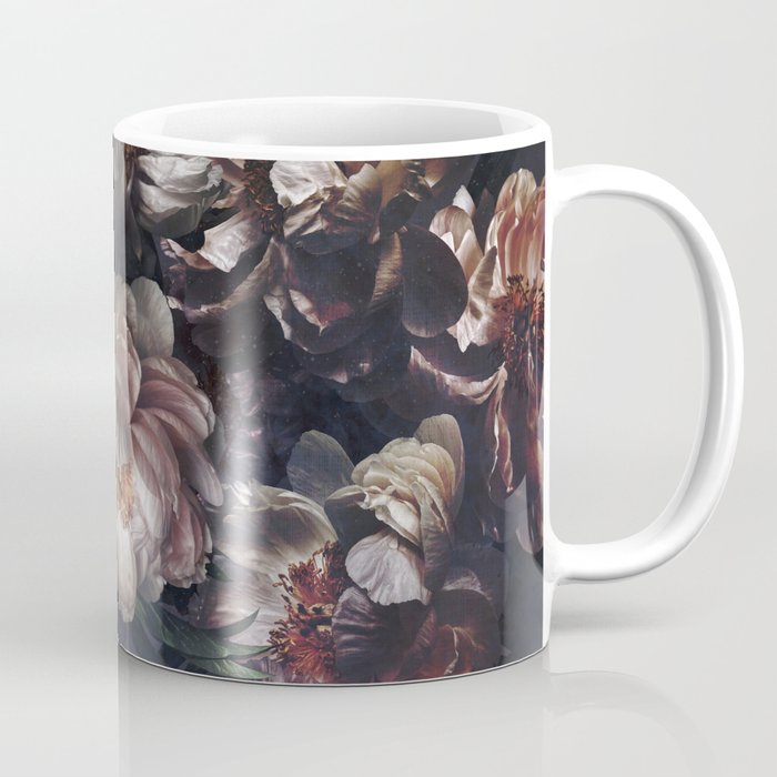 Midnight Peonies  Coffee Mug Gallery Image 1