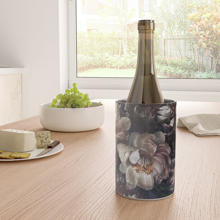 Midnight Peonies  Wine Chiller Gallery Image 4