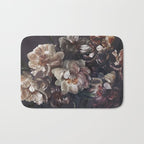 Midnight Peonies  Bath Mat Gallery Image 1