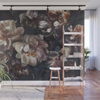 Midnight Peonies  Wall Mural Gallery Image 1