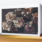Midnight Peonies  Wall Mural Gallery Image 2