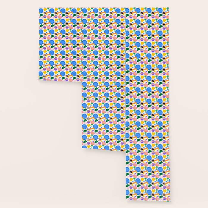 Retro cartoon sticker label pattern Wallpaper Gallery Image 3