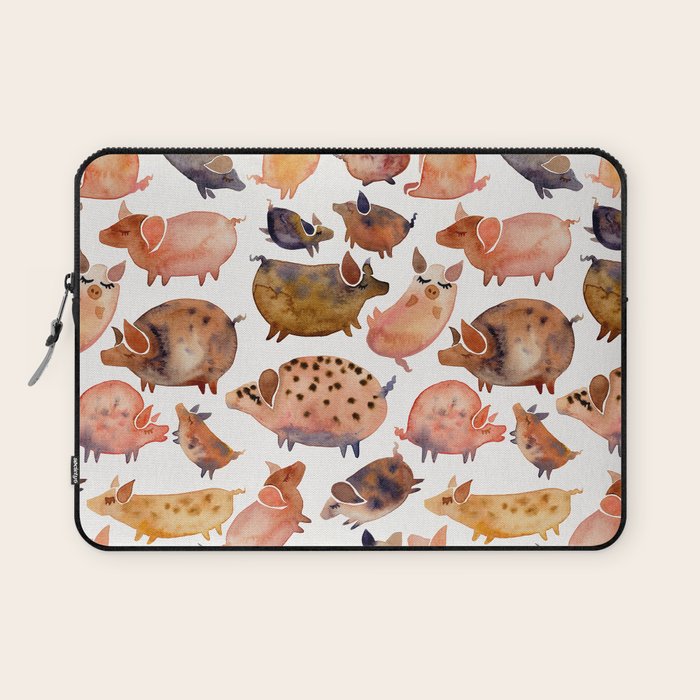 Pig Collection Laptop Sleeve Gallery Image 1