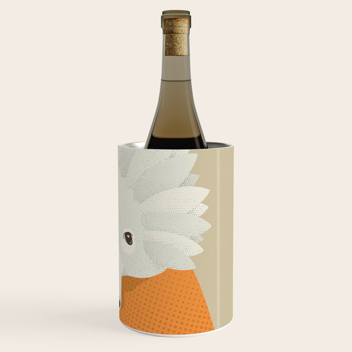 Whimsy Echidna, Animal Portrait Wine Chiller Gallery Image 3