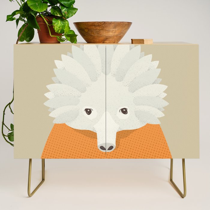 Whimsy Echidna, Animal Portrait Credenza Gallery Image 1