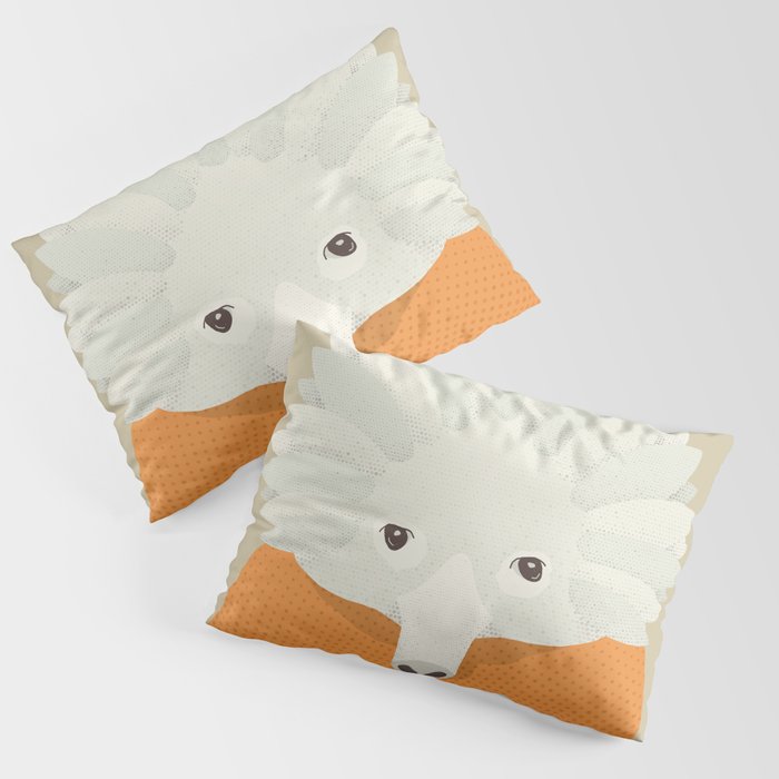 Whimsy Echidna, Animal Portrait Pillow Sham Gallery Image 3