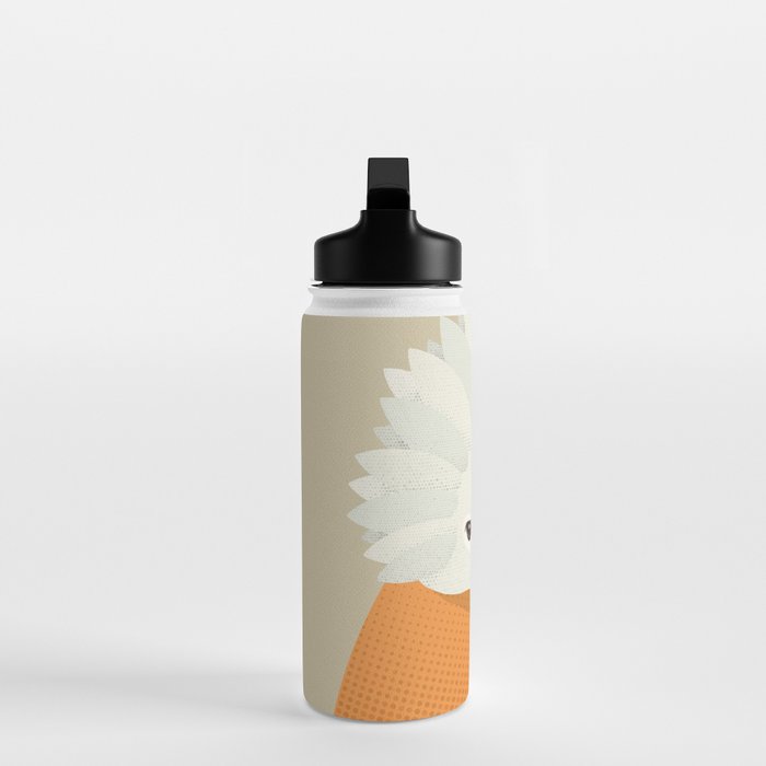 Whimsy Echidna, Animal Portrait Water Bottle Gallery Image 3