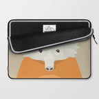 Whimsy Echidna, Animal Portrait Laptop Sleeve Gallery Image 2