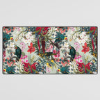FLORAL AND BIRDS XXII Desk Mat Gallery Image 3