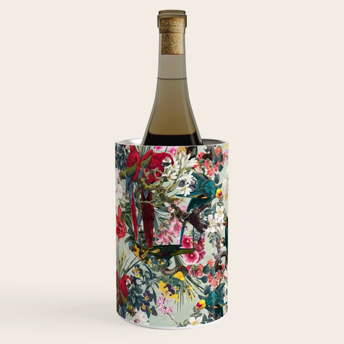 FLORAL AND BIRDS XXII Wine Chiller Gallery Image 1