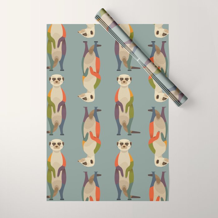 Meerkats Wrapping Paper Gallery Image 1
