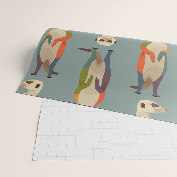 Meerkats Wrapping Paper Gallery Image 2
