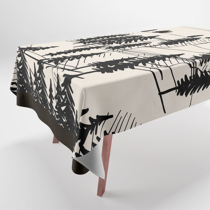 Mountain Forest Tablecloth Gallery Image 1