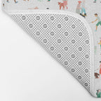 Walking Our Dogs Bath Mat Gallery Image 2