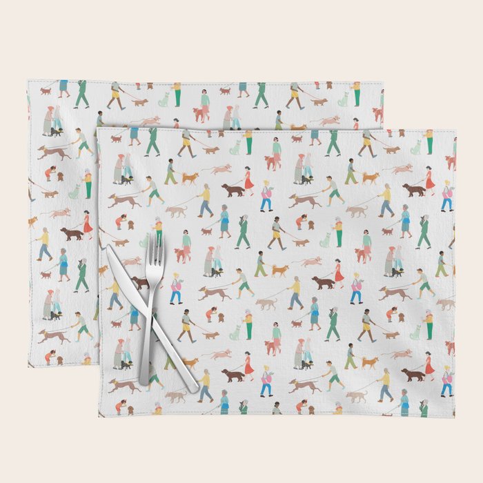 Walking Our Dogs Placemat Gallery Image 1