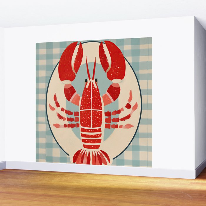 Lobster Lunch Wall Mural Gallery Image 2