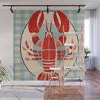 Lobster Lunch Wall Mural Gallery Image 1