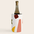 Colorful Rich Pastels Tones Cut-Outs Artwork 01 Wine Chiller Gallery Image 1