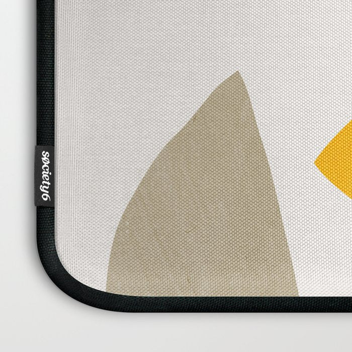 Colorful Rich Pastels Tones Cut-Outs Artwork 01 Laptop Sleeve Gallery Image 3