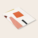 Colorful Rich Pastels Tones Cut-Outs Artwork 01 Notebook Gallery Image 2