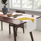 Colorful Rich Pastels Tones Cut-Outs Artwork 01 Table Runner Gallery Image 2