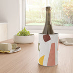 Colorful Rich Pastels Tones Cut-Outs Artwork 01 Wine Chiller Gallery Image 4