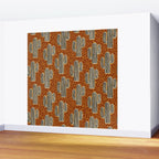 Sonora - Rust, gold, black and white Wall Mural Gallery Image 2