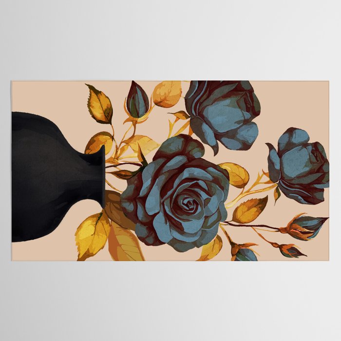 Flowers In Vase 4  Tablecloth Gallery Image 2