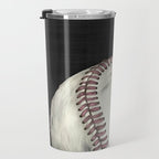 Vintage Baseball Art Travel Mug Gallery Image 3