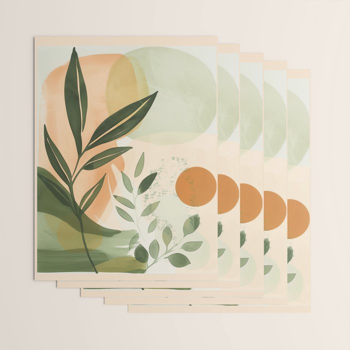 Shapes of Nature III Wrapping Paper Gallery Image 3