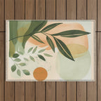 Shapes of Nature III Outdoor Rug Gallery Image 1