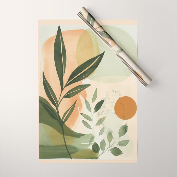 Shapes of Nature III Wrapping Paper Gallery Image 1