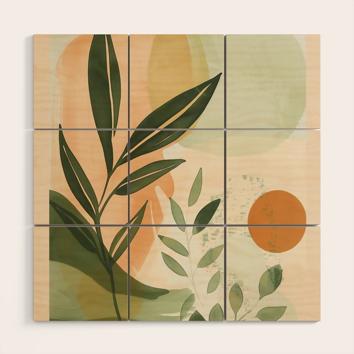Shapes of Nature III Wood Wall Art Gallery Image 1