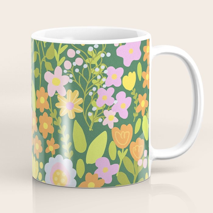 Amelia Green Coffee Mug Gallery Image 1