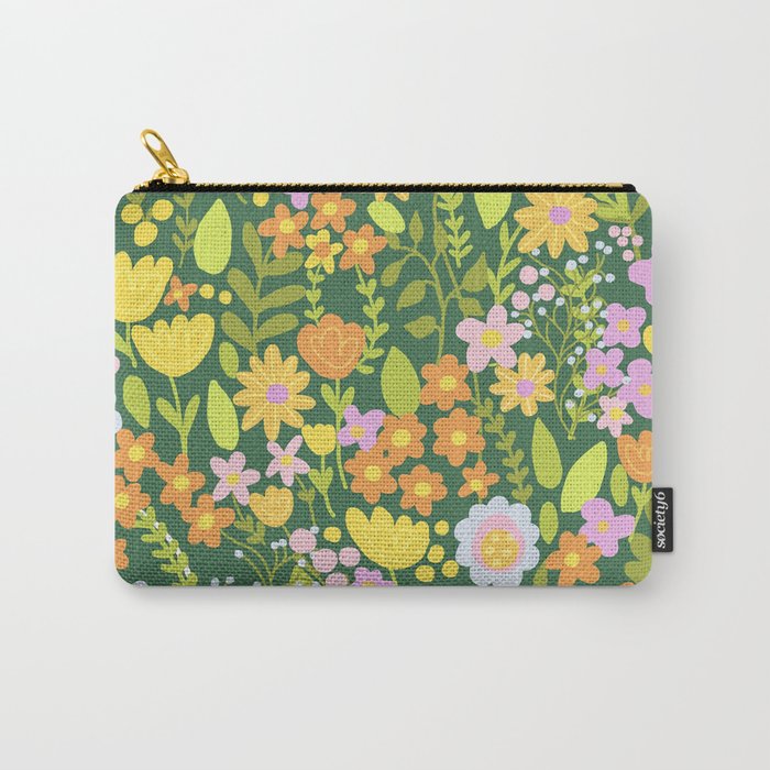 Amelia Green Carry All Pouch Gallery Image 1