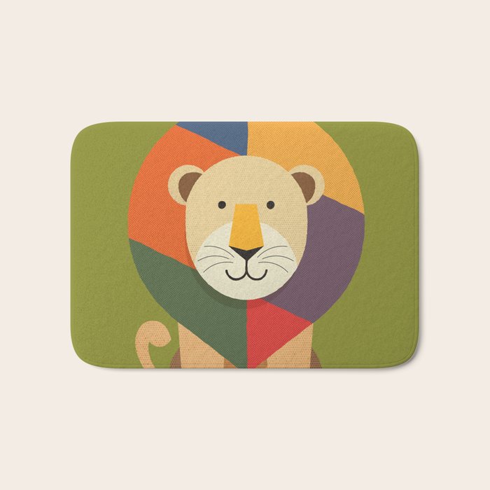 Lion Bath Mat Gallery Image 1