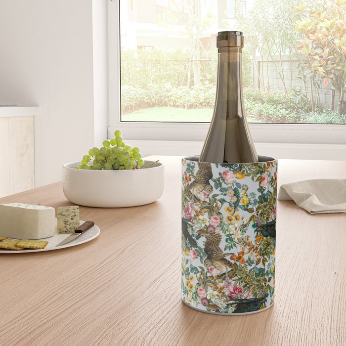 FLORAL AND BIRDS VI Wine Chiller Gallery Image 4