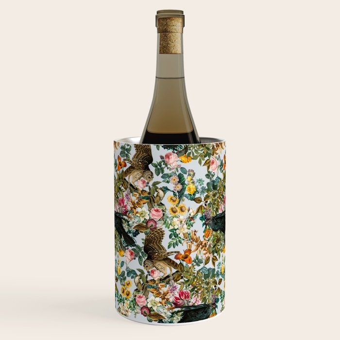 FLORAL AND BIRDS VI Wine Chiller Gallery Image 1