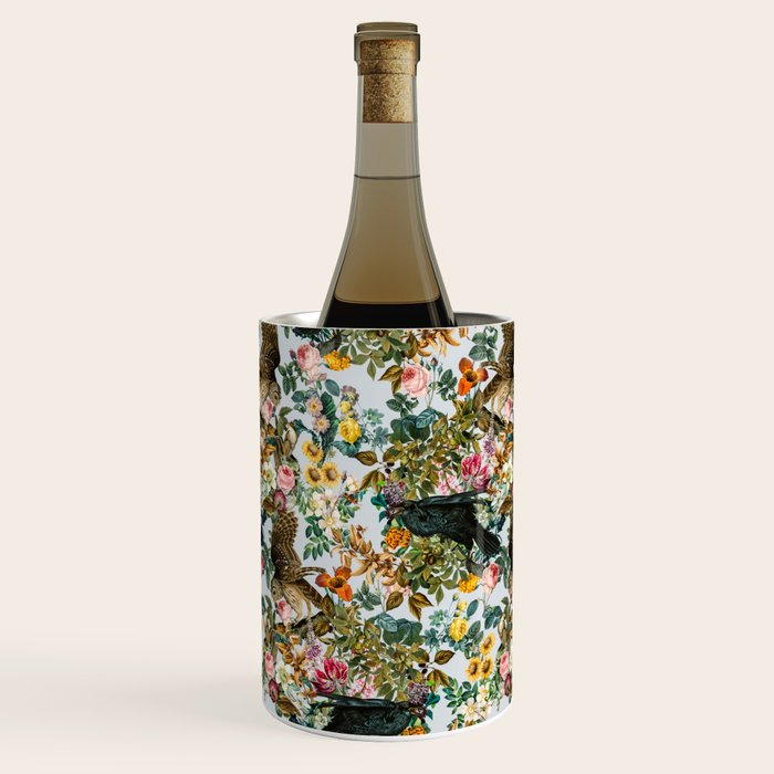 FLORAL AND BIRDS VI Wine Chiller Gallery Image 2