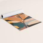Abstract Art Tropical Leaves 108 Yoga Mat Gallery Image 2