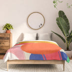 Modern Abstract Shape 01 Comforter Gallery Image 3